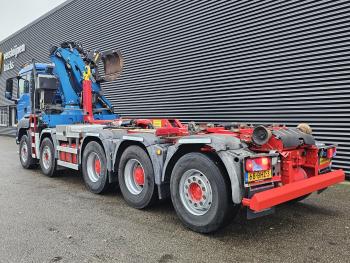 MAN TGS 47.440 BBL / 10X4 HOOKLIFT + Z CRANE